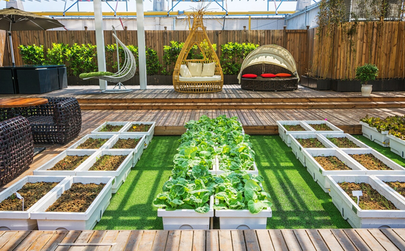 Garden edging and raised beds